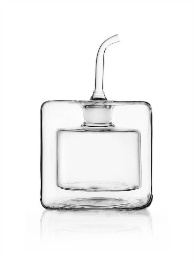 Square Doublewalled Oil bottle