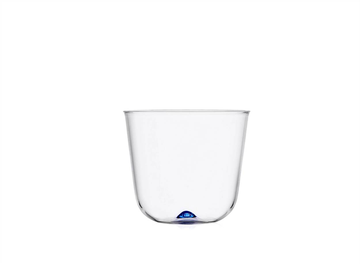 Light Blue Wine Glass