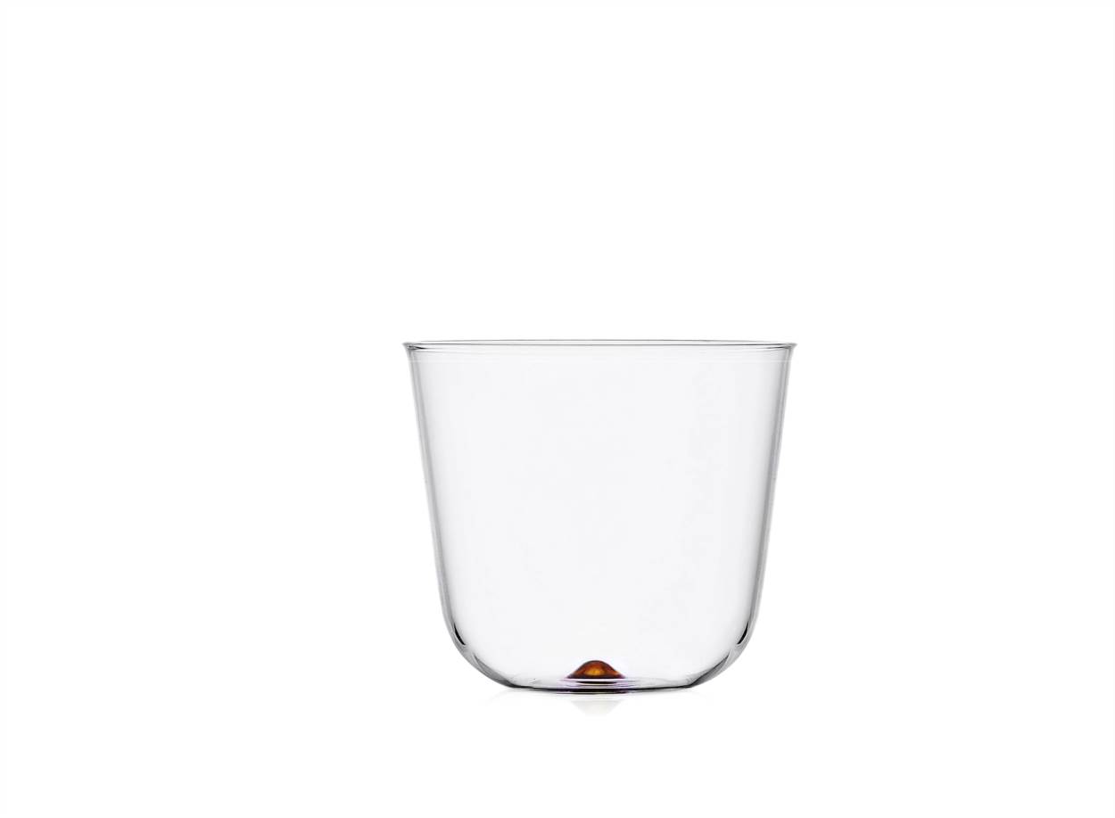 Amber Wine Glass