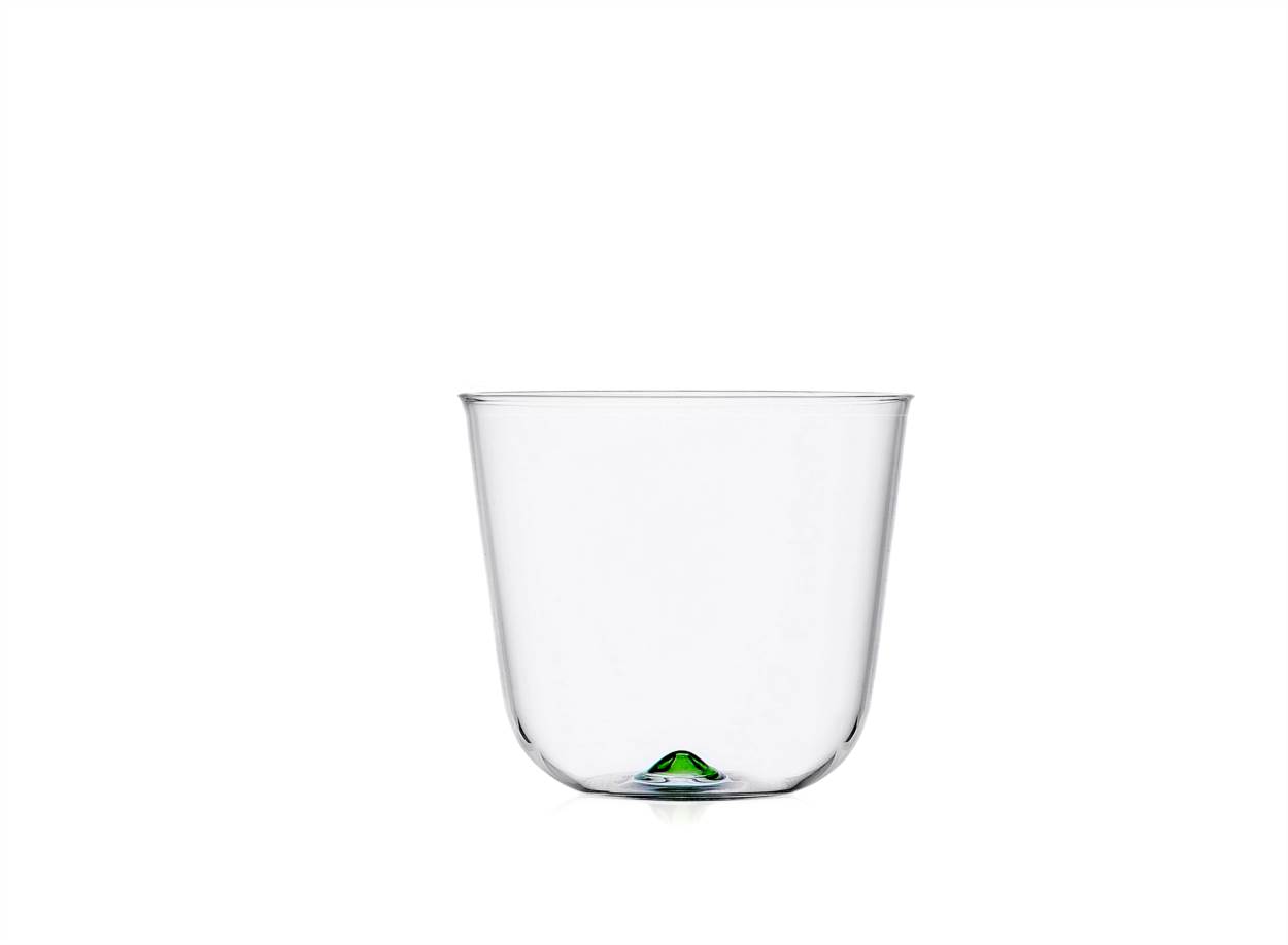 Green Wine Glass