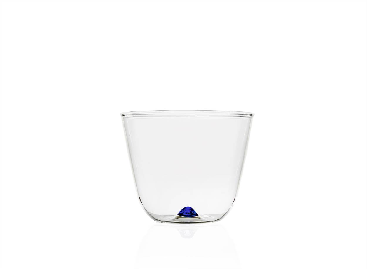 Blue Water Glass