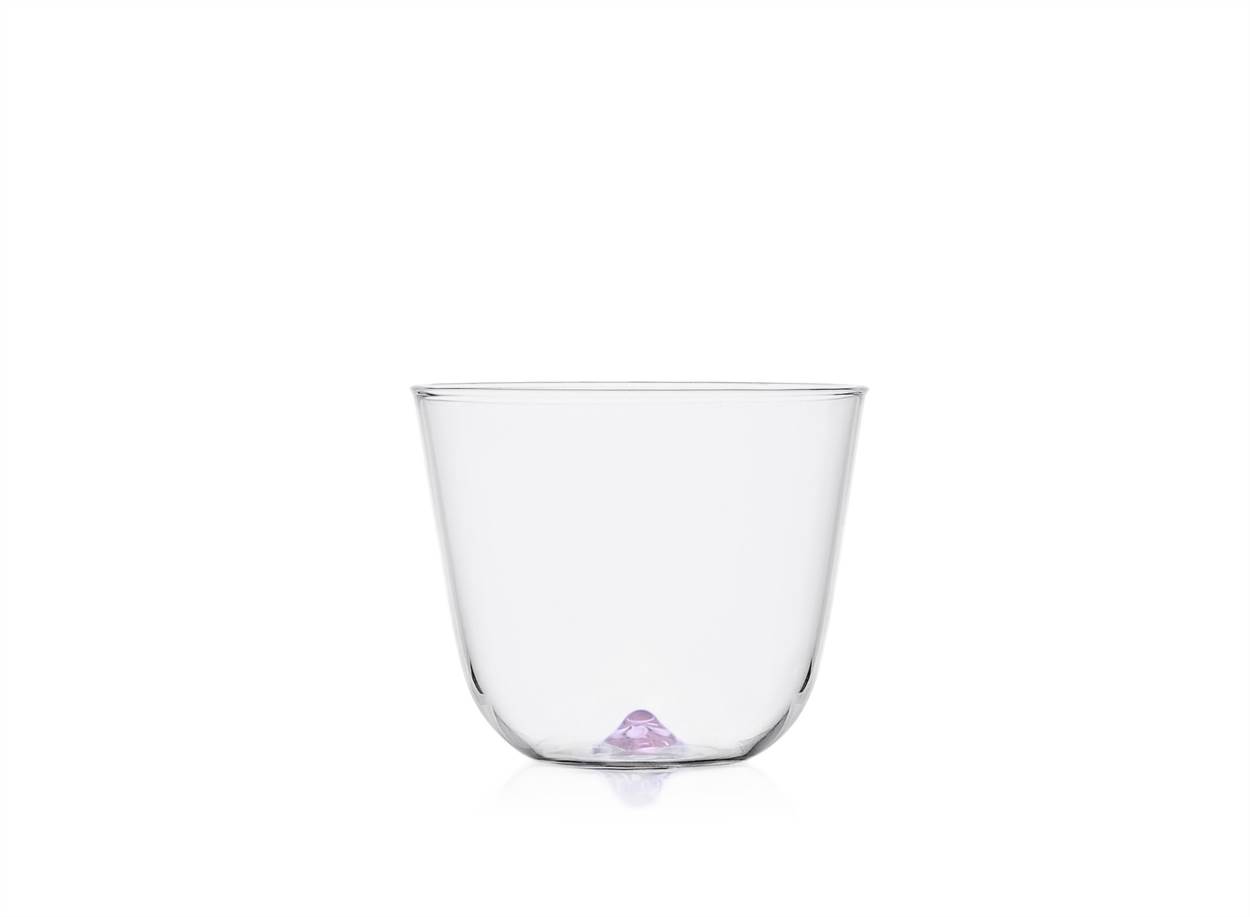 Violet Water Glass