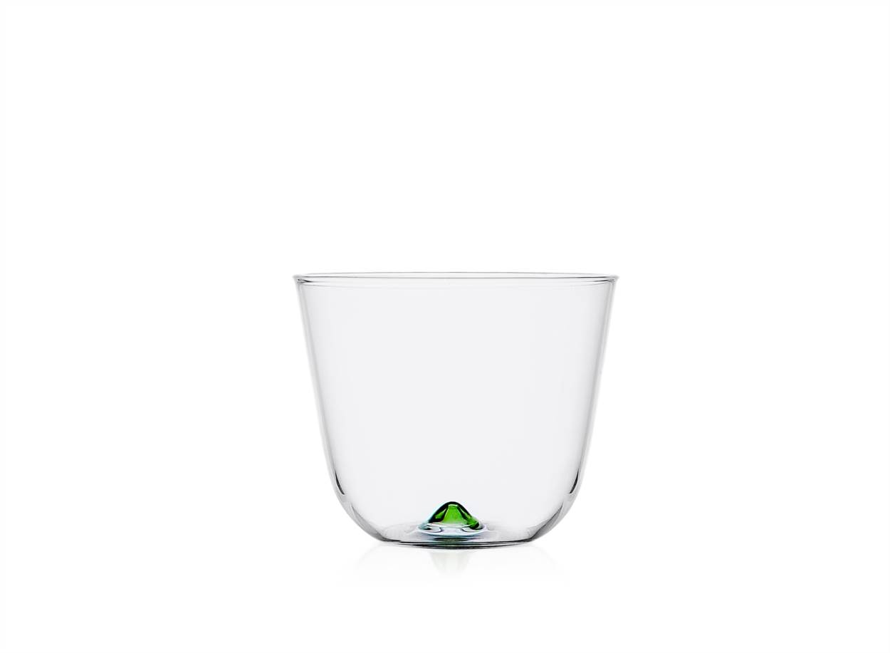 Green Water Glass