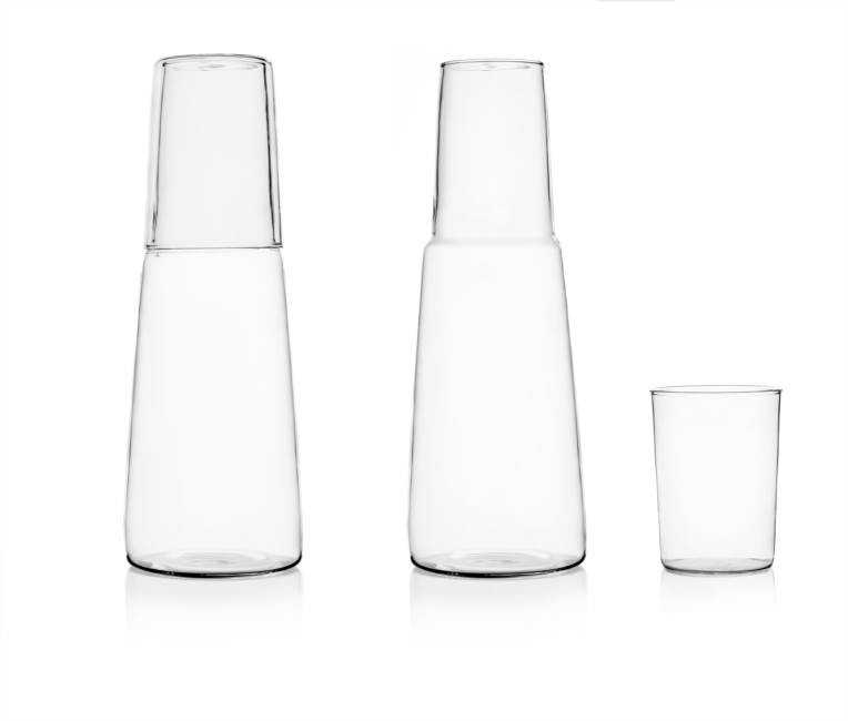 set acqua bott + bicchiere