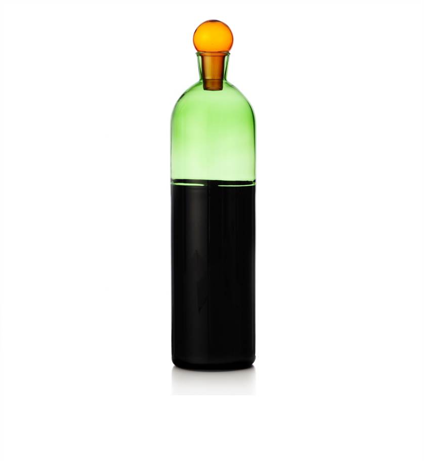 Bottle Black Bottom/green
