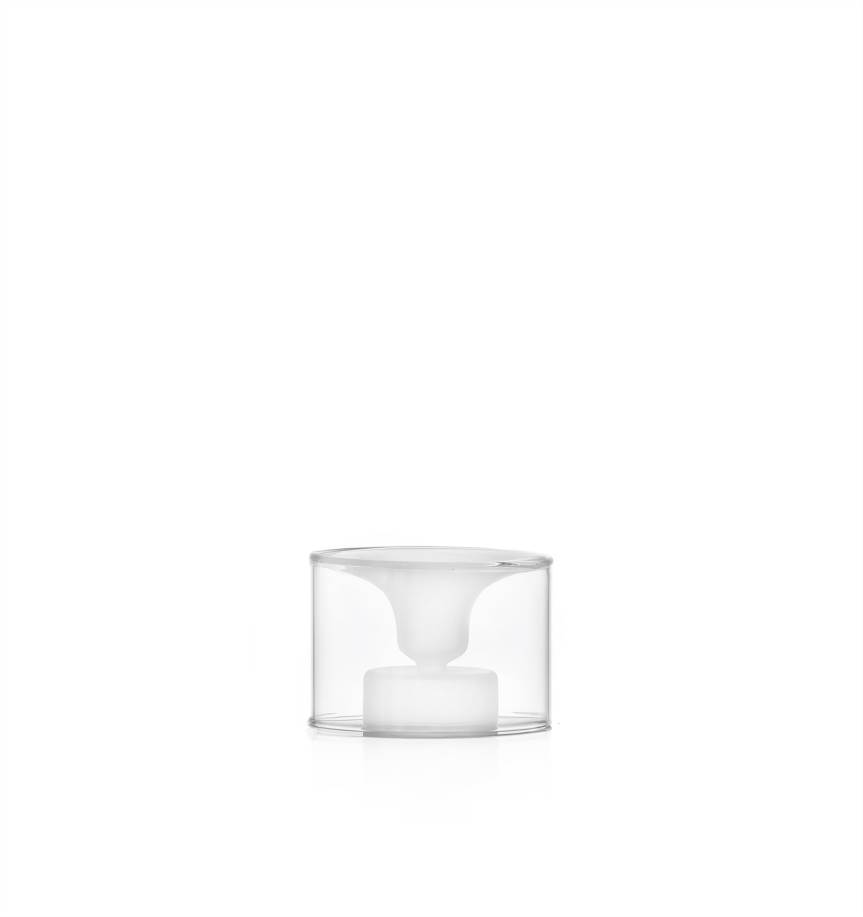 Frosted Short Candleholder