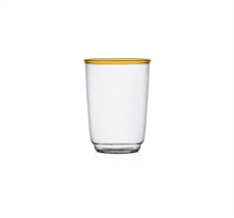 Amber Longdrink Glass