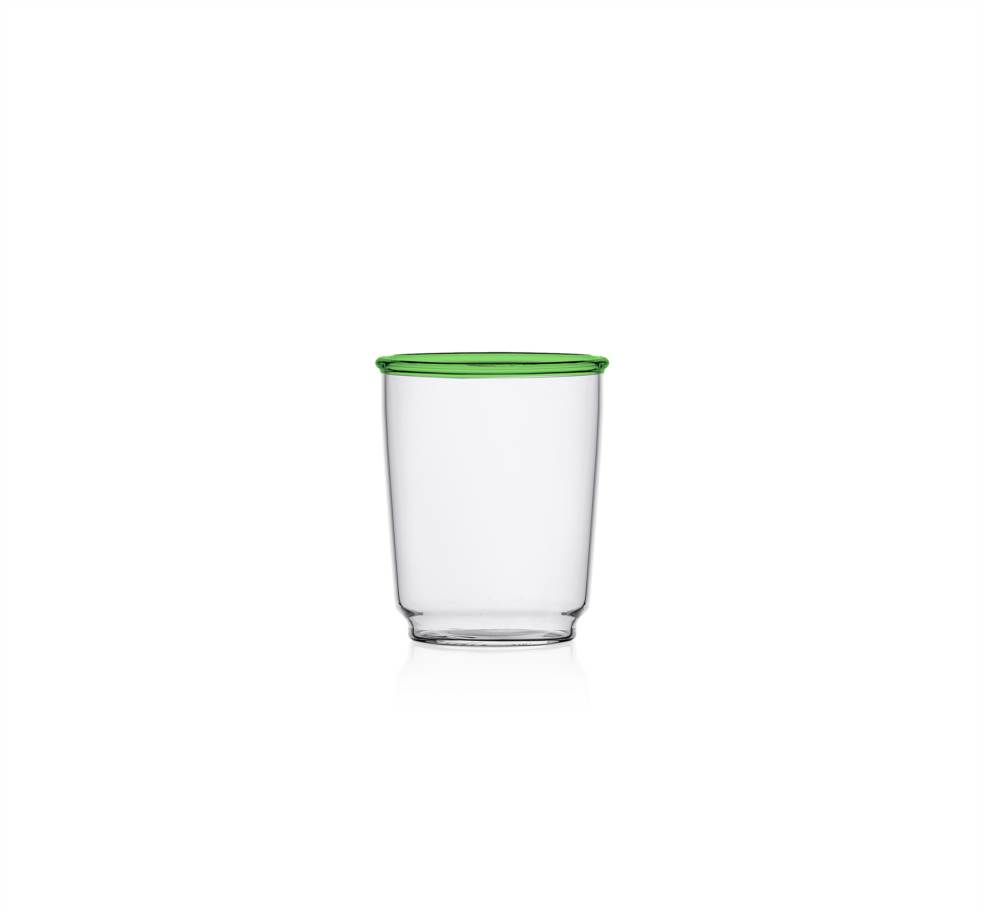 Green Wine Glass