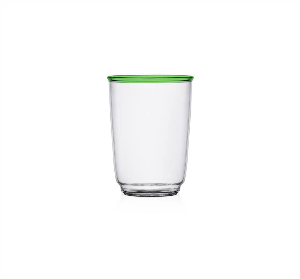 Green Longdrink Glass