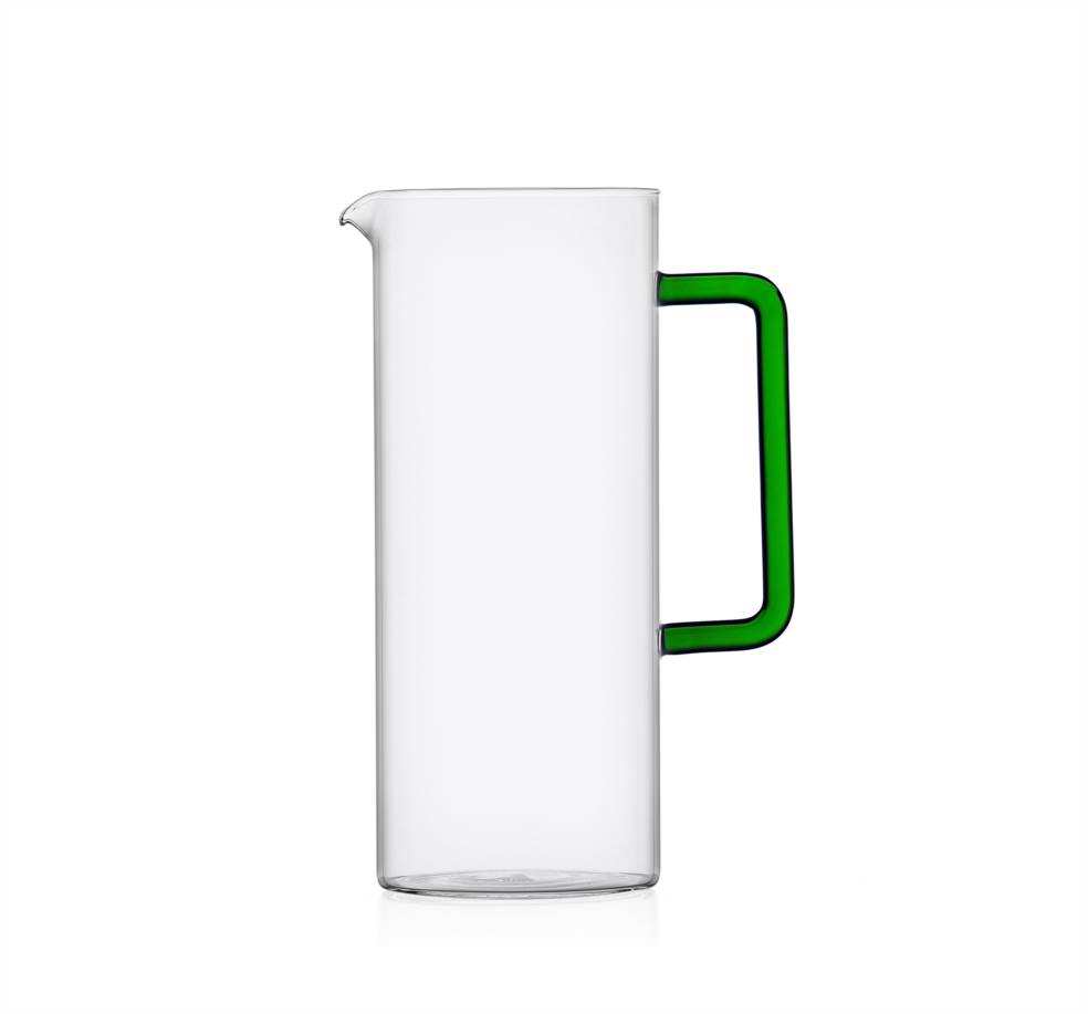 Jug With Green Handle