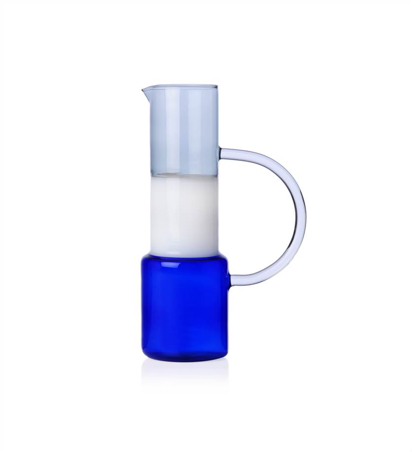 Jug Blue/white/smoke