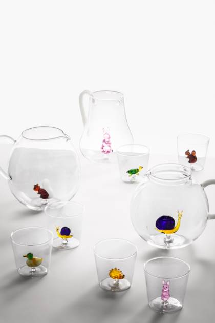 Ichendorf Milano Animal Farm Teapot with Owl, Borosilicate Glass