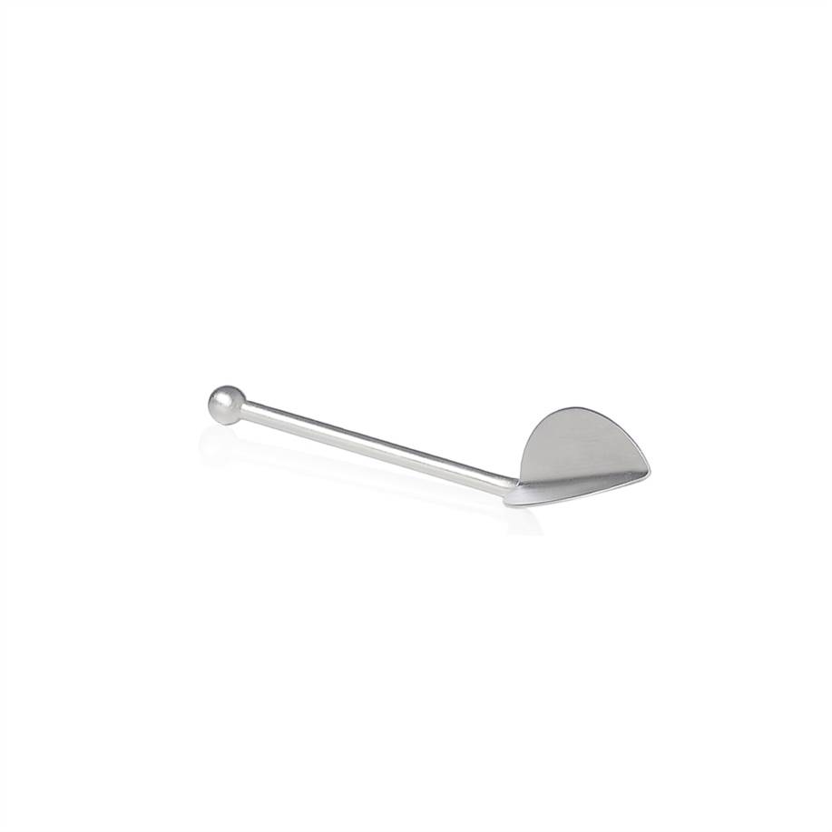 cucchiaio in ottone argentato
