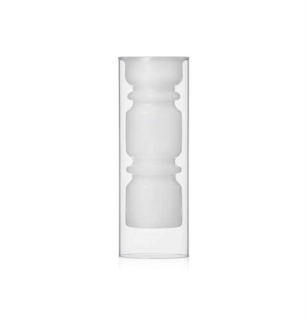 Vase White Cm 28