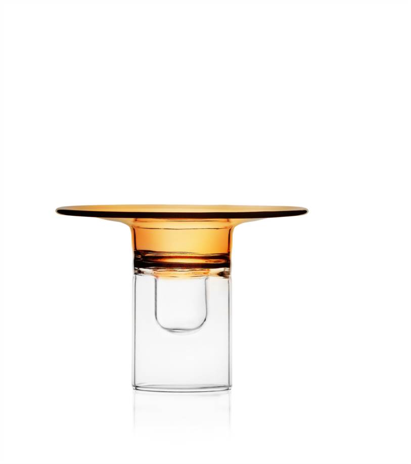 Candleholder Amber Cm 8,5