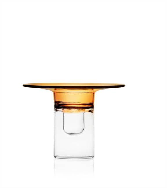 Candleholder Amber Cm 8,5