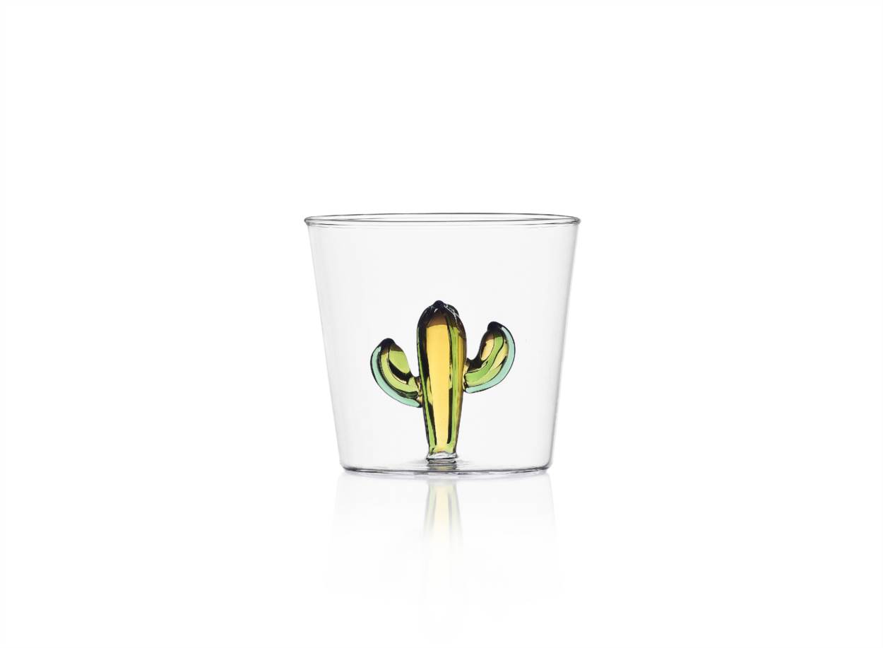 Tumbler Cactus Green-amber