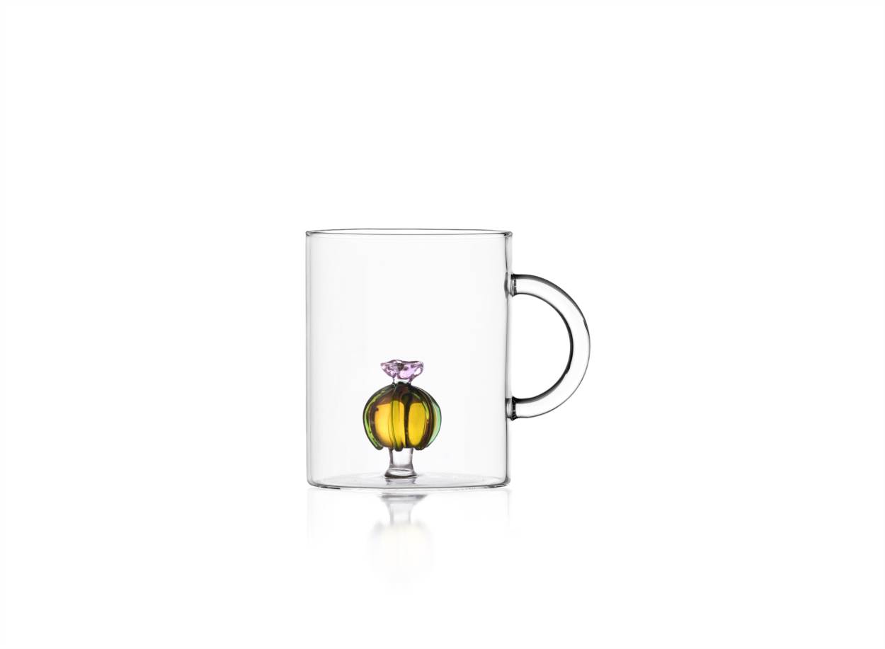 Mug Cactus Pink Flower