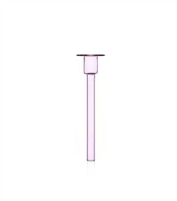 Short Candleholder 18 Cm Pink