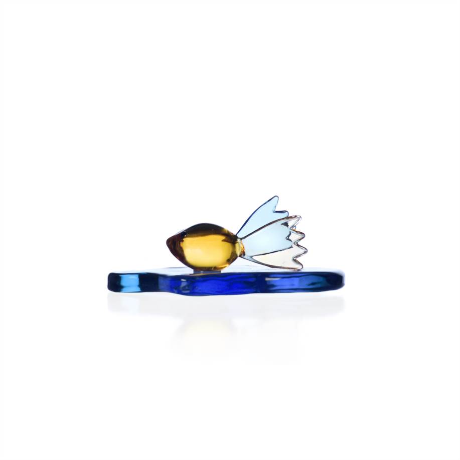 Paperweight Coloured Fish
