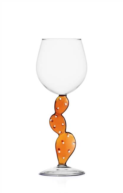 Wine Glass Cactus Amber
