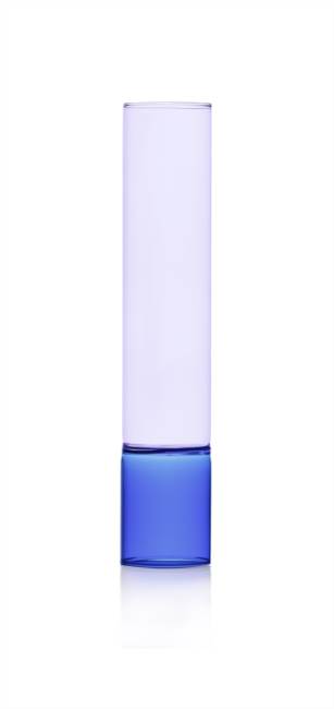 Vase Blue/violet Cm 35