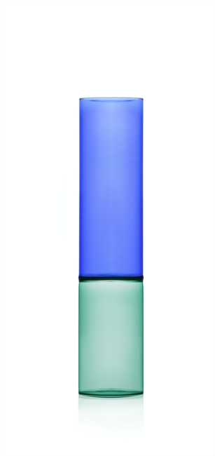 Vaso Verde/Blu cm 30