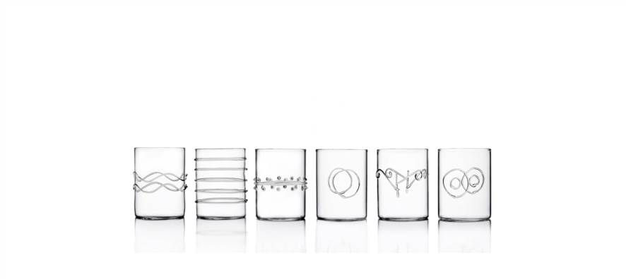 6pcs Shot Glass assorted