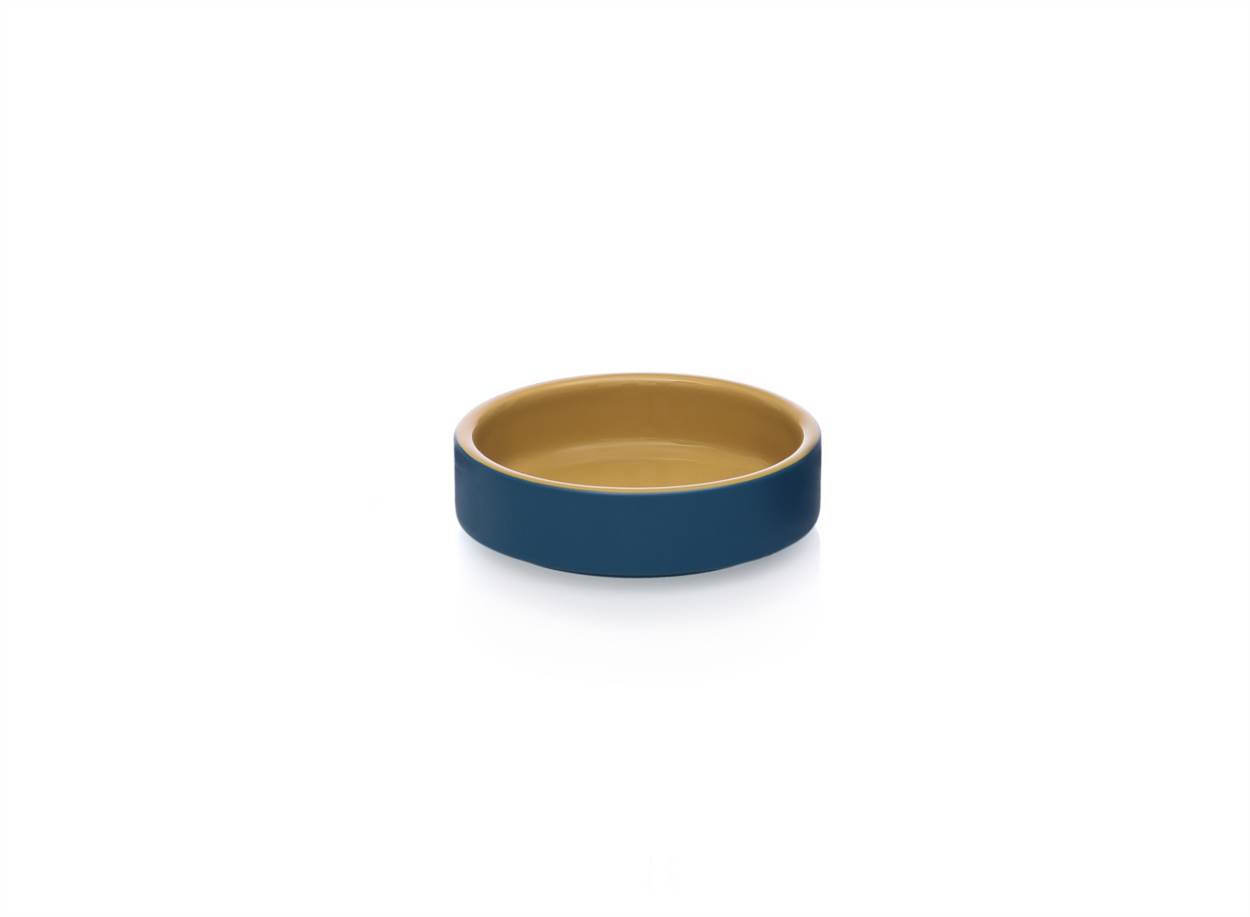 Forma tonda 10x3 Ambra/Blu
