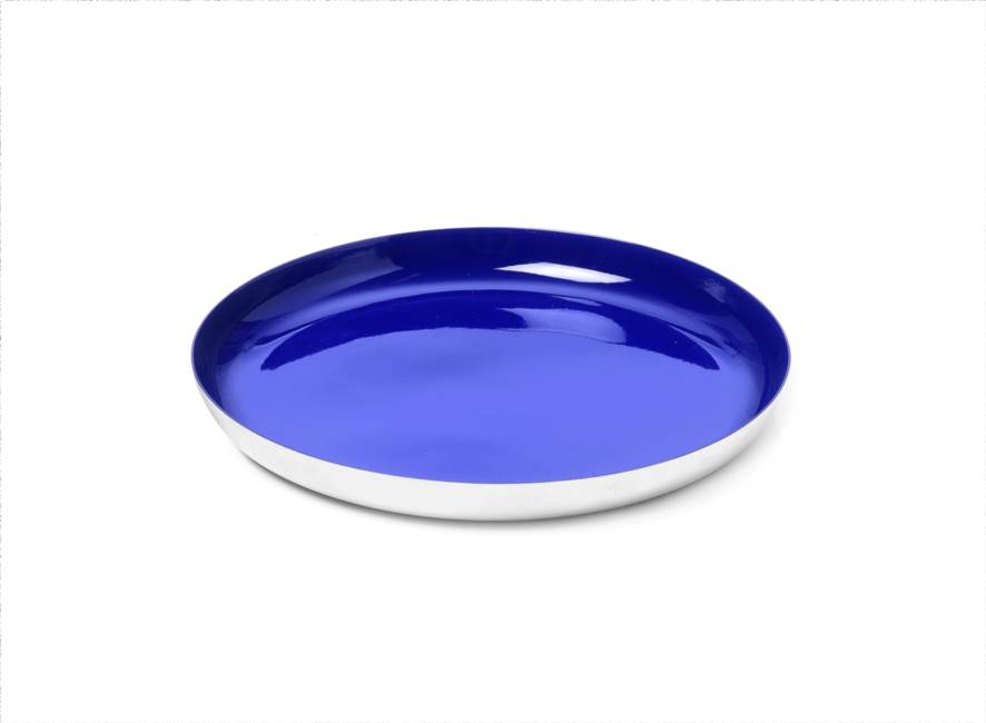 piatto blu