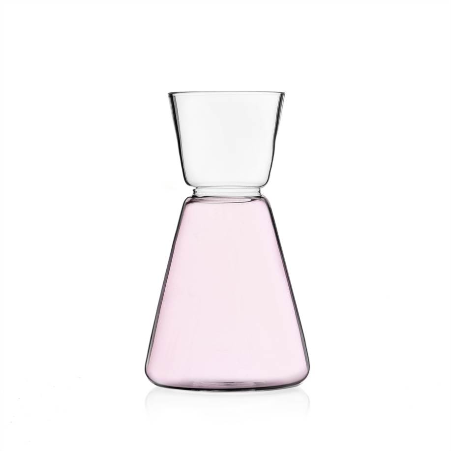 Brocca mini sakè rosa - clear