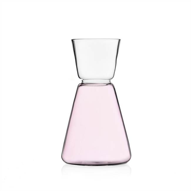 Brocca mini sakè rosa - clear