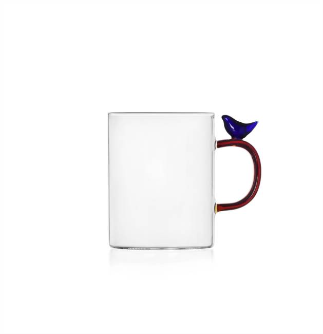 Mug uccellino blu