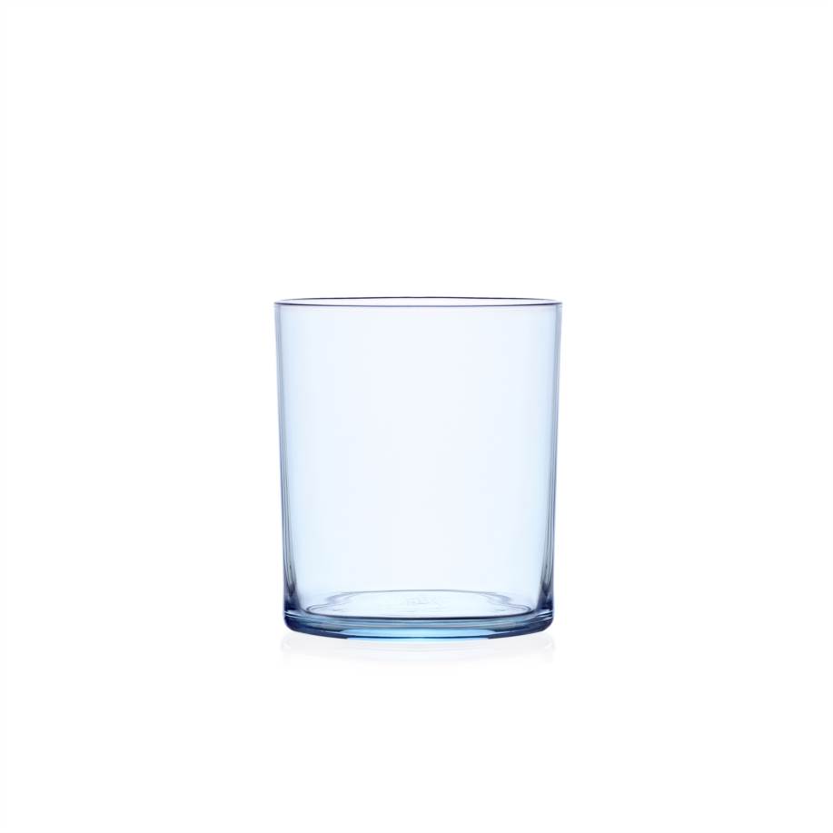 Bicchiere acqua blu ghiaccio set 2 pz