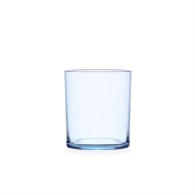 Bicchiere acqua blu ghiaccio set 2 pz