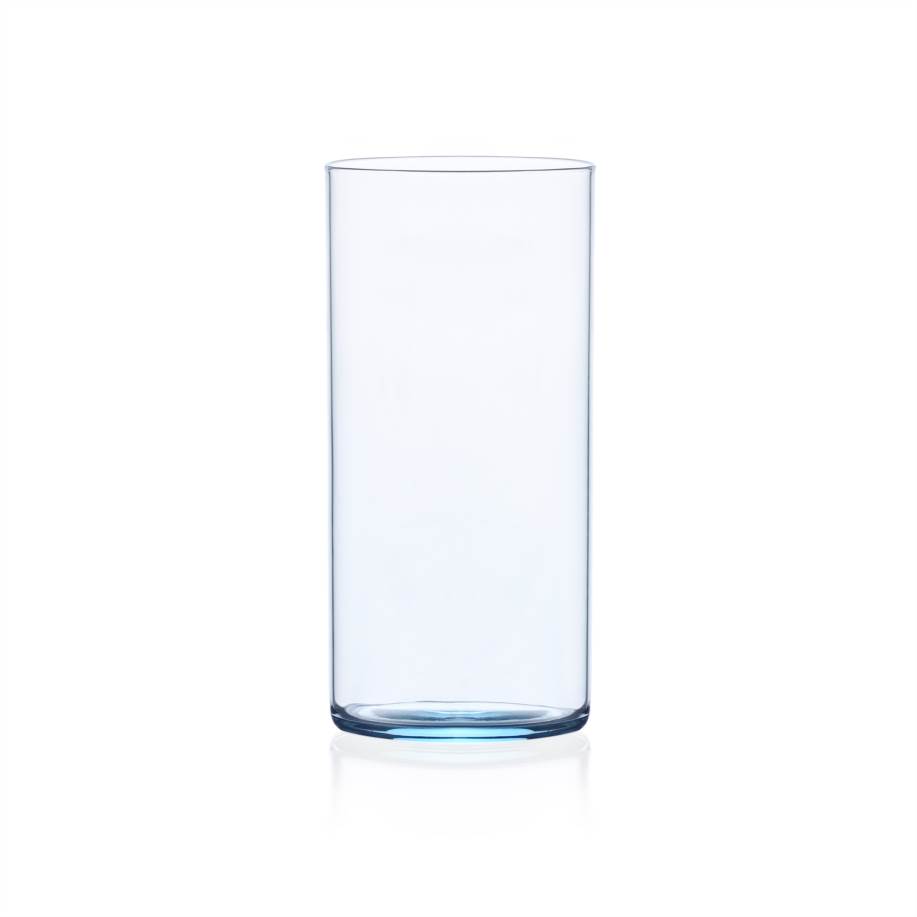 Bicchiere bibita blu ghiaccio set 2 pz