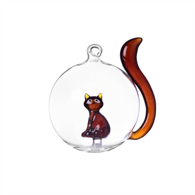 Christmas ball Fox with Tail