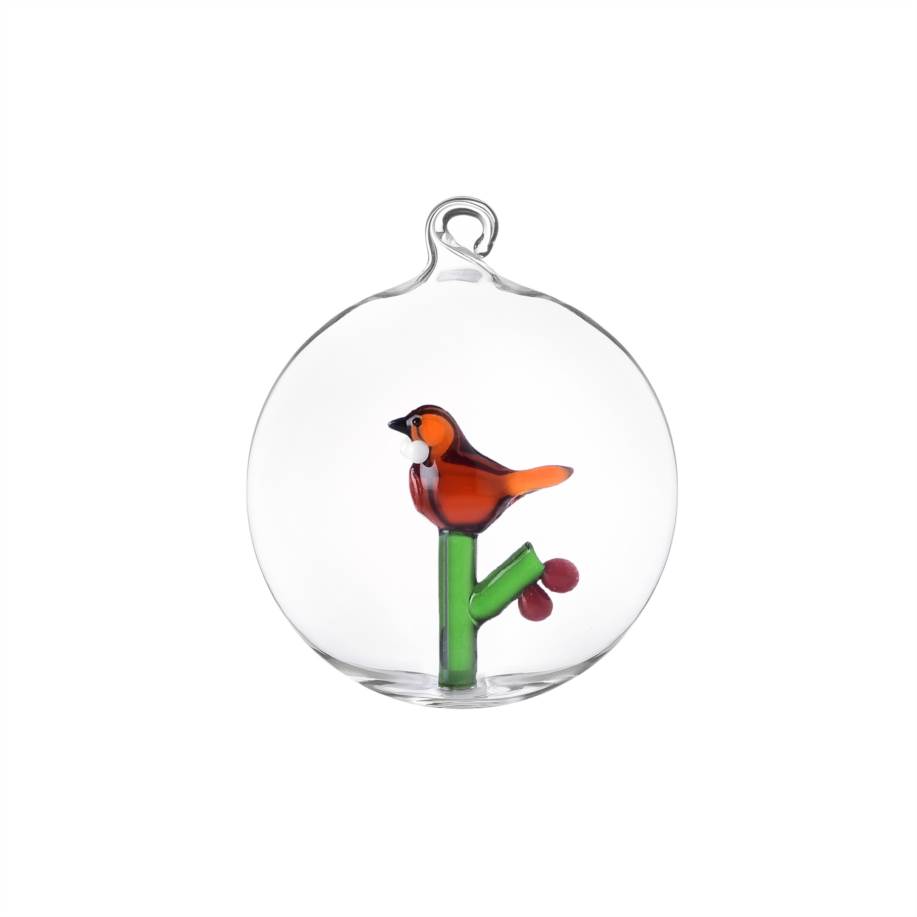 Palla di Natale Bacca & Joyful Robin