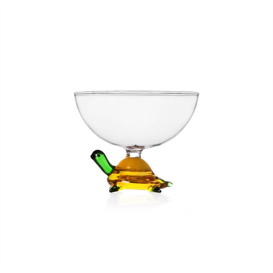 Bowl amber turtle