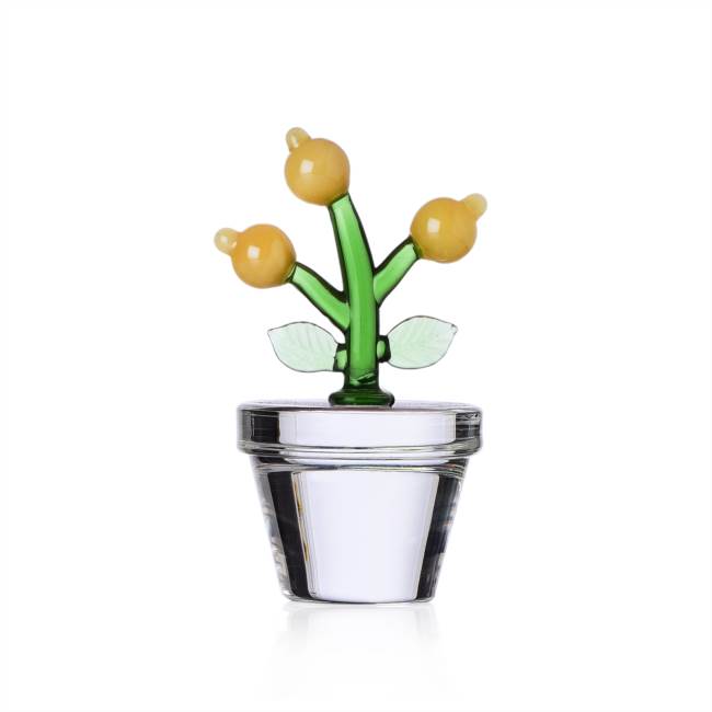 Paperweight/placeholder yellow flower