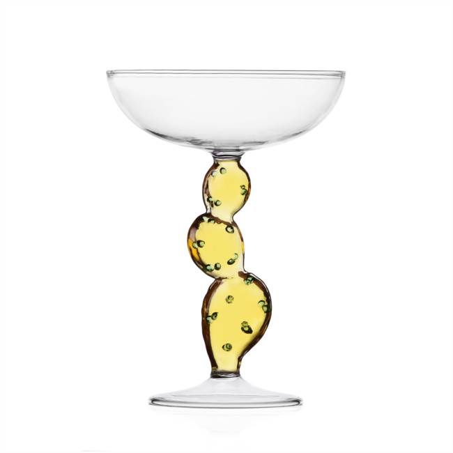 Champagne bowl cactus yellow