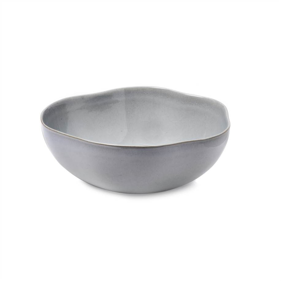 Salad bowl 28cm light grey