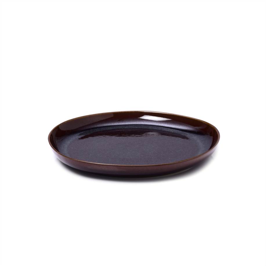 Dinner plate 27cm tobacco-red