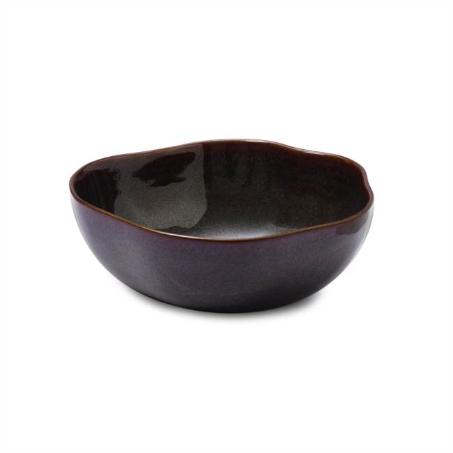 Insalatiera 28cm tabacco-rosso