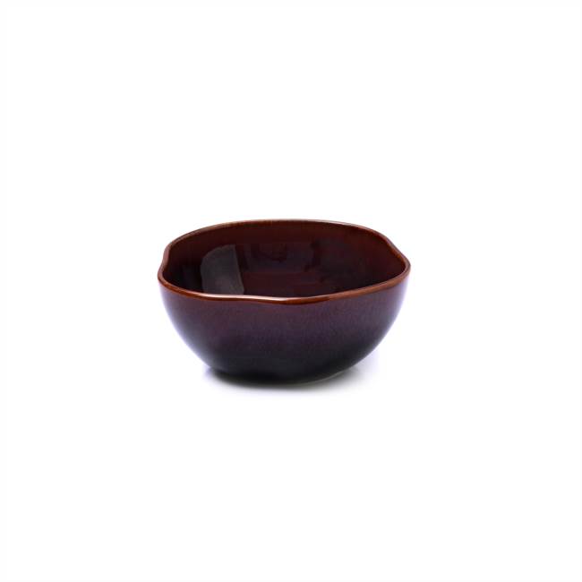 Coppa 16cm tabacco-rosso