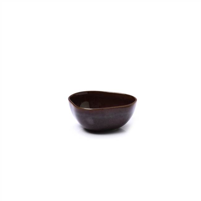 Coppetta 11,5cm tabacco-rosso