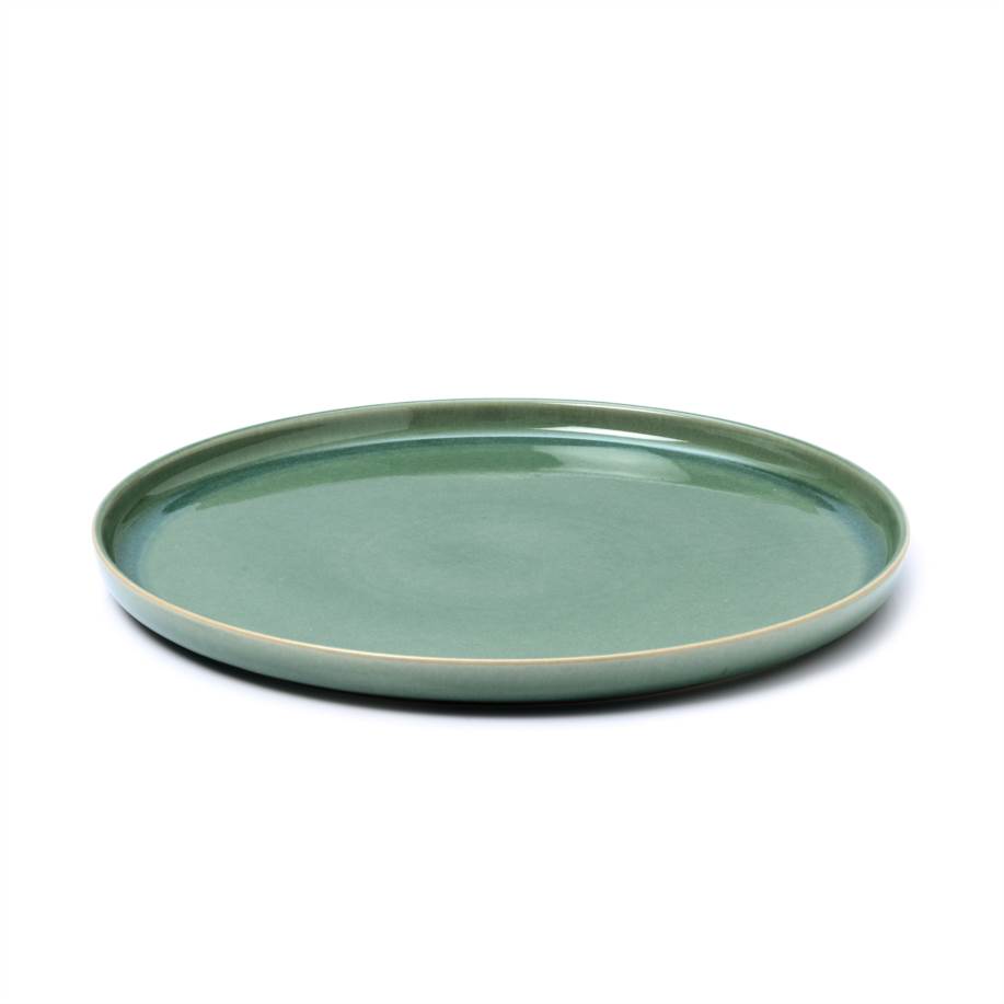 Piatto tondo 33cm petrolio