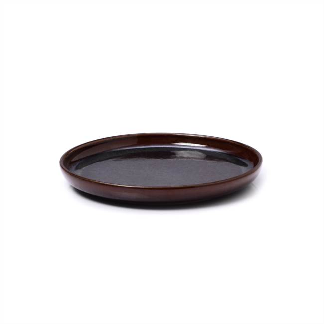 Dinner plate 28cm tobacco-red