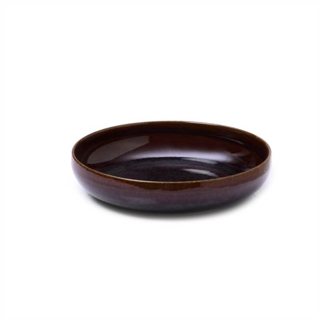 Soup bowl 22cm tobacco-red