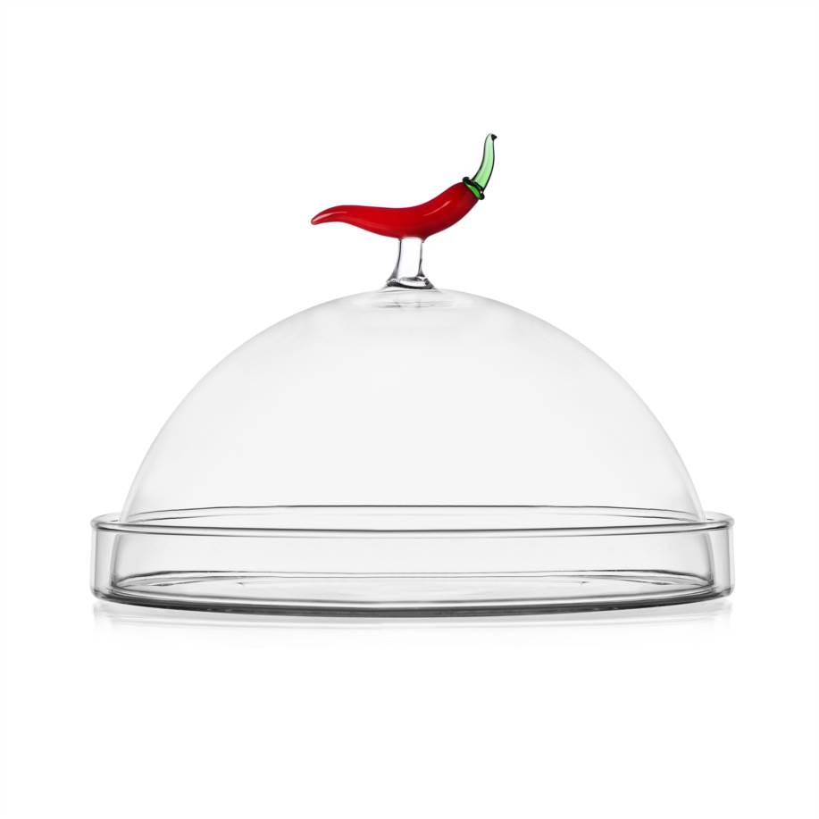 Dome w/dish chili pepper